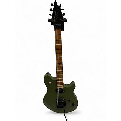 Used EVH Wolfgang Standard Army Green Solid Body Electric Guitar
