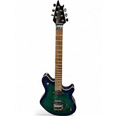Used EVH Wolfgang Standard Blue Burst Solid Body Electric Guitar