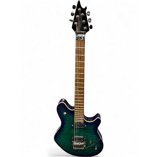 Used EVH Wolfgang Standard Blue Burst Solid Body Electric Guitar Blue Burst