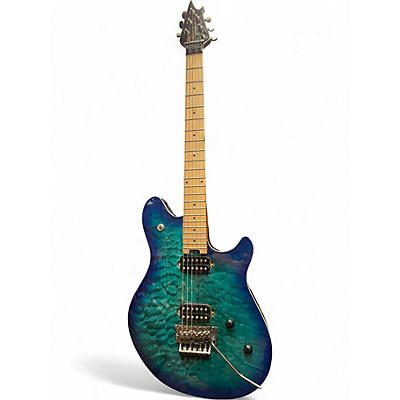 Used EVH Wolfgang Standard Blue Solid Body Electric Guitar