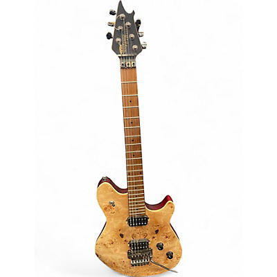 Used EVH Wolfgang Standard Burl Natural Solid Body Electric Guitar