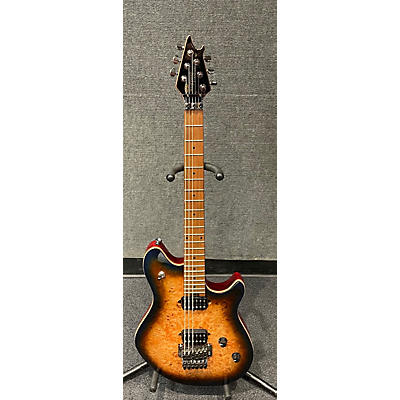 EVH Used EVH Wolfgang Standard Exotic Burl Midnight Sunset Solid Body Electric Guitar