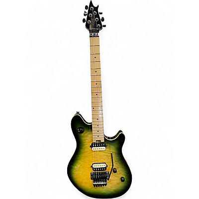 Used EVH Wolfgang Standard Green Burst Solid Body Electric Guitar