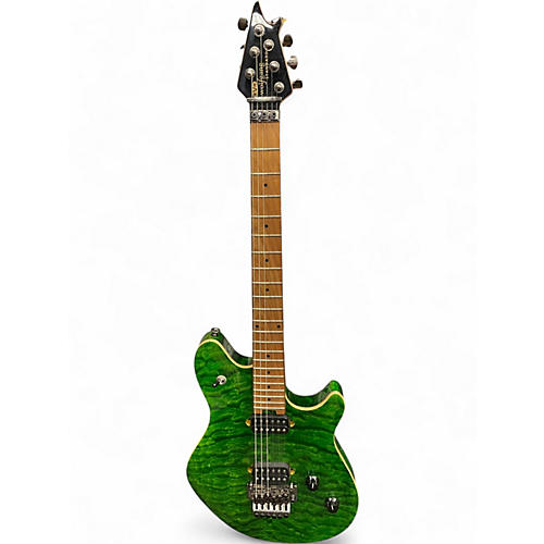 Used EVH Wolfgang Standard Green Solid Body Electric Guitar Green