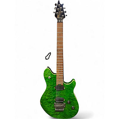 Used EVH Wolfgang Standard Green Solid Body Electric Guitar