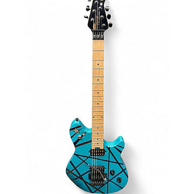 Used EVH Wolfgang Standard MATTE BLUE FROST Solid Body Electric Guitar
