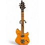 Used EVH Wolfgang Standard Quilted Maple Amber Solid Body Electric Guitar Amber