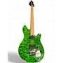 Used EVH Wolfgang Standard TRANSPARENT GREEN Solid Body Electric Guitar TRANSPARENT GREEN