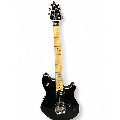 Used EVH Wolfgang Standard Trans Black Solid Body Electric Guitar