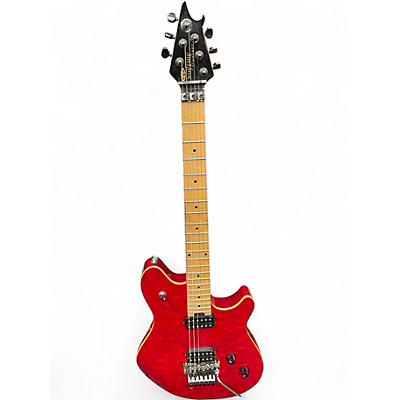 Used EVH Wolfgang Standard Trans Crimson Red Solid Body Electric Guitar