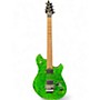 Used EVH Wolfgang Standard Trans Green Solid Body Electric Guitar Trans Green