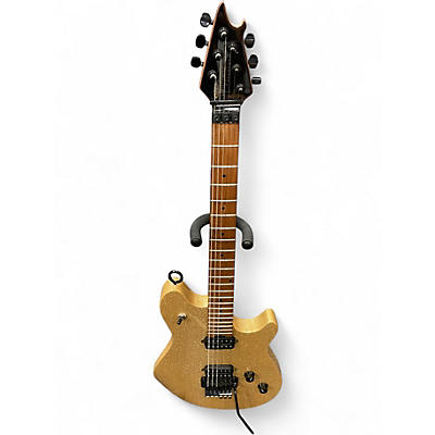 Used EVH Wolfgang Standard gold sparkle Solid Body Electric Guitar