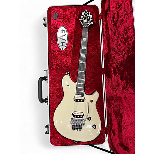 Used EVH Wolfgang USA Edward Van Halen Signature Ivory Solid Body Electric Guitar Ivory