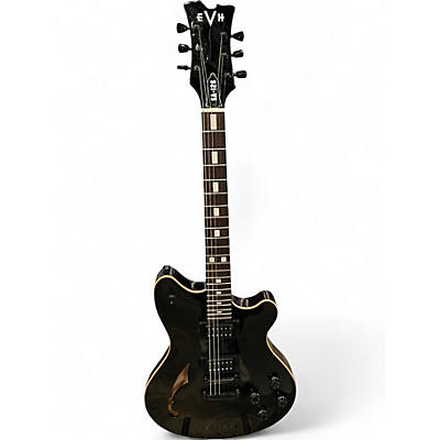 Used EVH sa-126 Black Hollow Body Electric Guitar