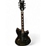 Used EVH sa-126 Black Hollow Body Electric Guitar Black