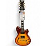 Used EVH sa126 Sunburst Hollow Body Electric Guitar Sunburst