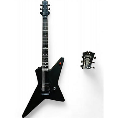 Used EVH star limited Satin Black Solid Body Electric Guitar