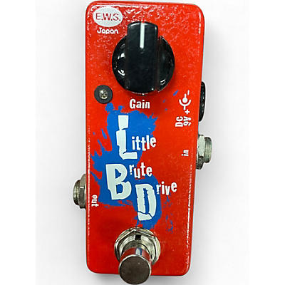 Used EWS LITTLE BRUTE DRIVE Effect Pedal