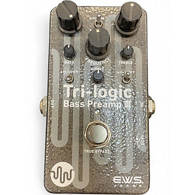 Used EWS Tri-Logic Bass Effect Pedal