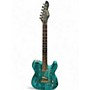 Used Earl Slick SL50 TEAL Solid Body Electric Guitar TEAL