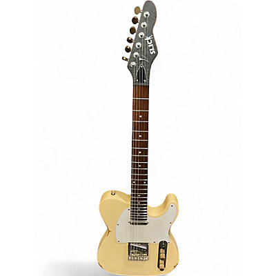 Used Earl Slick SL51 Aged Cream Solid Body Electric Guitar