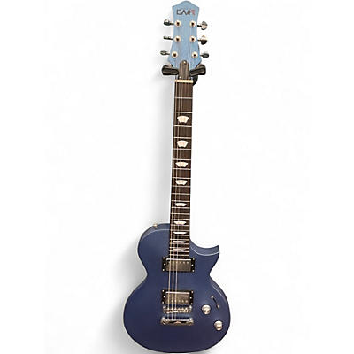 Used Eart EGLP-610 Sapphire Blue Solid Body Electric Guitar