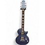 Used Eart EGLP-610 Sapphire Blue Solid Body Electric Guitar Sapphire Blue