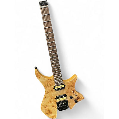 Used Eart GW2 Headless Maple Solid Body Electric Guitar