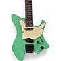Used Eart GW2T Seafoam Green Solid Body Electric Guitar Seafoam Green