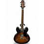 Used Eart SEMIHOLLOW  2 Tone Sunburst Hollow Body Electric Guitar 2 Tone Sunburst