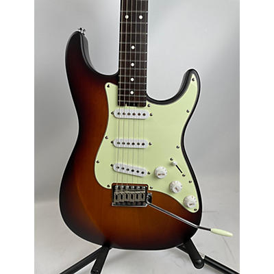 Used Eart Stratocaster SSS Matte Sunburst Solid Body Electric Guitar