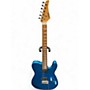 Used Eart TL-380 Pearl Blue Solid Body Electric Guitar Pearl Blue