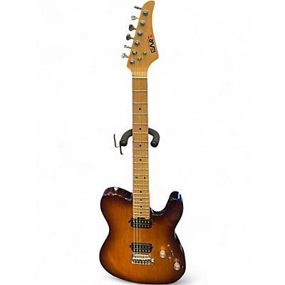 Used Eart TL380 Honey Burst Solid Body Electric Guitar