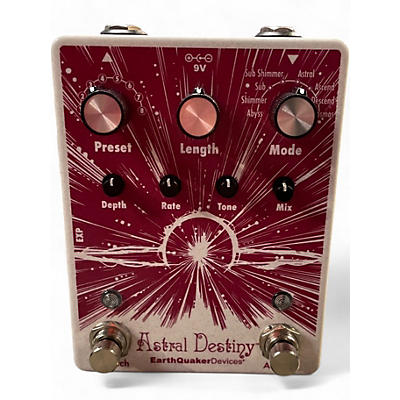 EarthQuaker Devices Used EarthQuaker Devices ASTRAL  DESTINY Effect Pedal