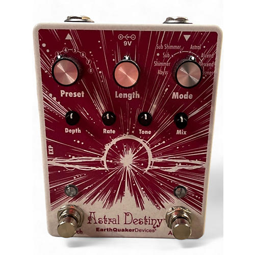 EarthQuaker Devices Used EarthQuaker Devices ASTRAL  DESTINY Effect Pedal