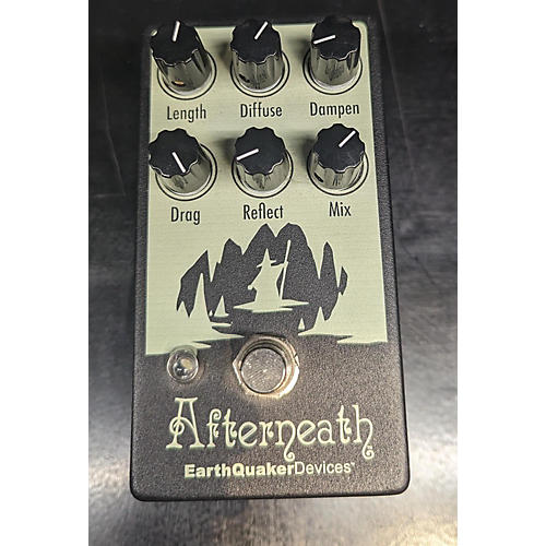 EarthQuaker Devices Used EarthQuaker Devices Afterneath Reverb Effect Pedal