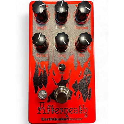 EarthQuaker Devices Used EarthQuaker Devices Afterneath Reverb Effect Pedal