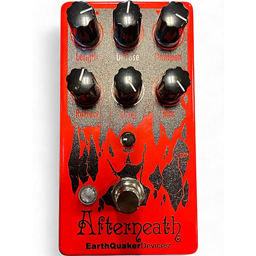 EarthQuaker Devices Used EarthQuaker Devices Afterneath Reverb Effect Pedal