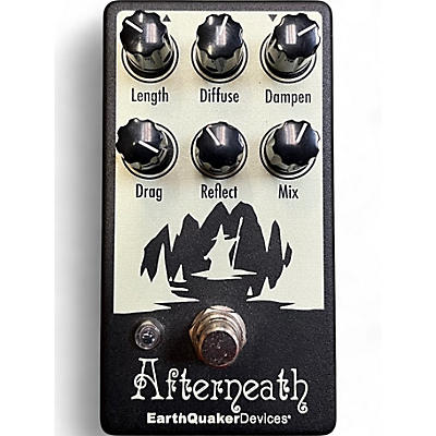 EarthQuaker Devices Used EarthQuaker Devices Afterneath V2 reverb Effect Pedal