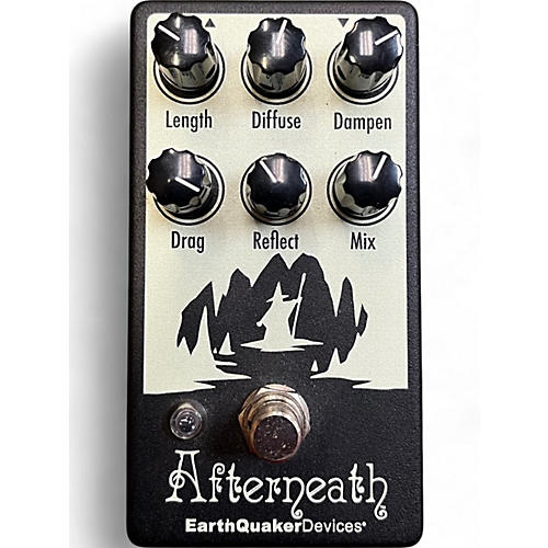 EarthQuaker Devices Used EarthQuaker Devices Afterneath V2 reverb Effect Pedal