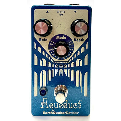 EarthQuaker Devices Used EarthQuaker Devices Aqueduct Vibrato Effect Pedal