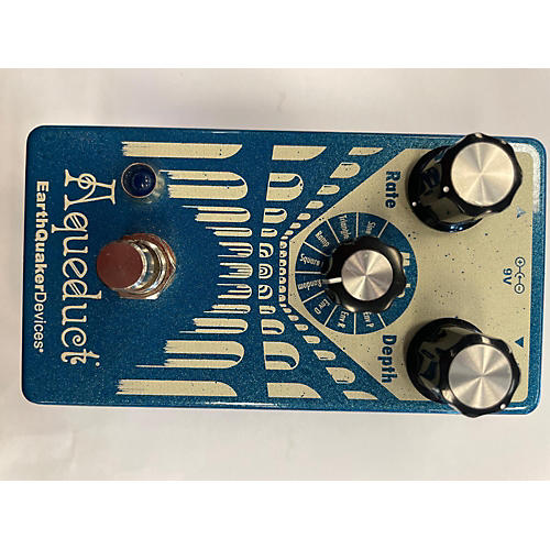 EarthQuaker Devices Used EarthQuaker Devices Aqueduct Vibrato Effect Pedal