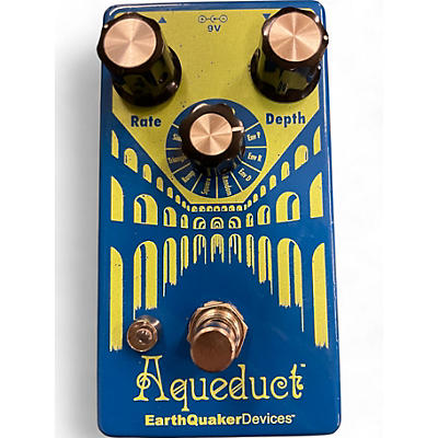 EarthQuaker Devices Used EarthQuaker Devices Aqueduct Vibrato Effect Pedal