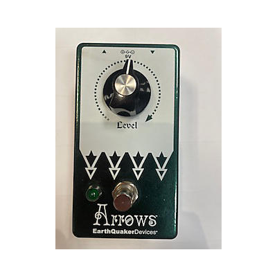 EarthQuaker Devices Used EarthQuaker Devices Arrows Preamp Booster Effect Pedal