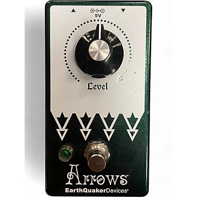 EarthQuaker Devices Used EarthQuaker Devices Arrows Preamp Booster Effect Pedal