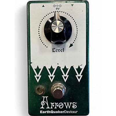 Used EarthQuaker Devices Arrows Preamp Booster Effect Pedal