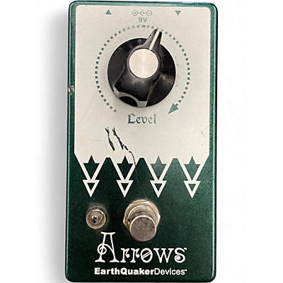 Used EarthQuaker Devices Arrows Preamp Booster Effect Pedal