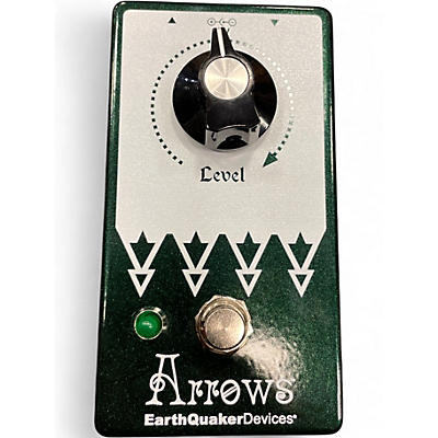 Used EarthQuaker Devices Arrows Preamp Booster Effect Pedal