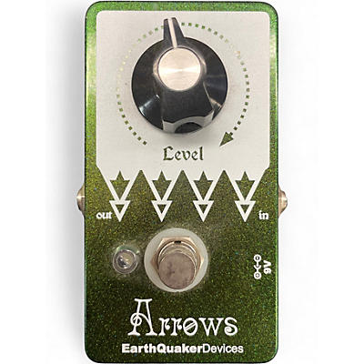 Used EarthQuaker Devices Arrows Preamp Booster Effect Pedal