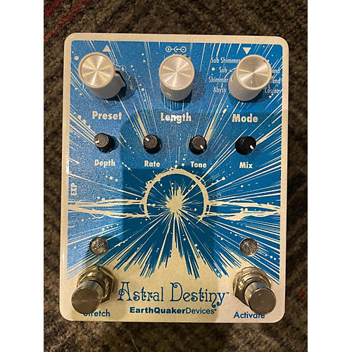 EarthQuaker Devices Used EarthQuaker Devices Astral Destiny Effect Pedal